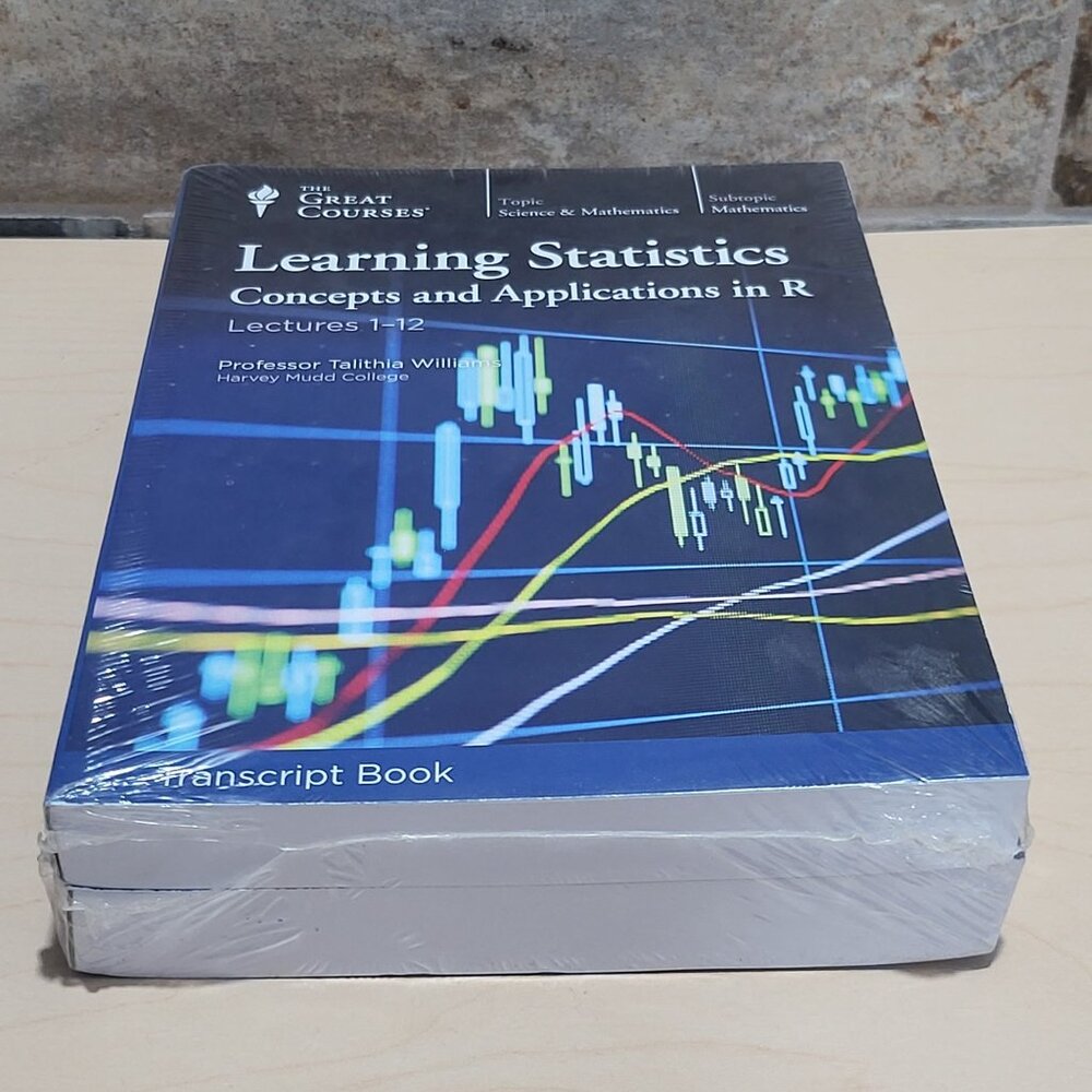 Learning Statistics Concepts and Applications in R Lectures 1-12 Transcript Book - Picture 4 of 9